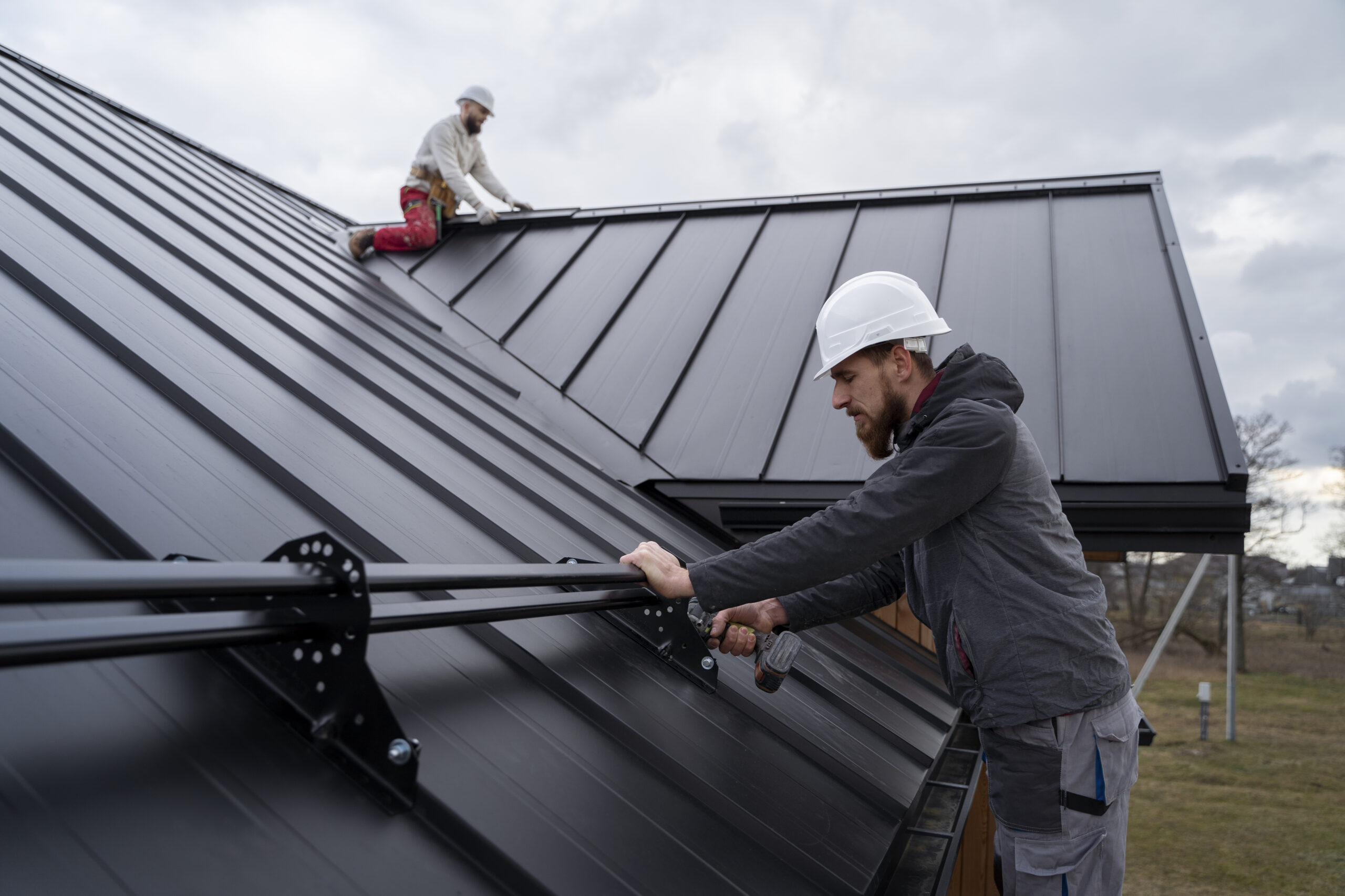 metal roofing installation