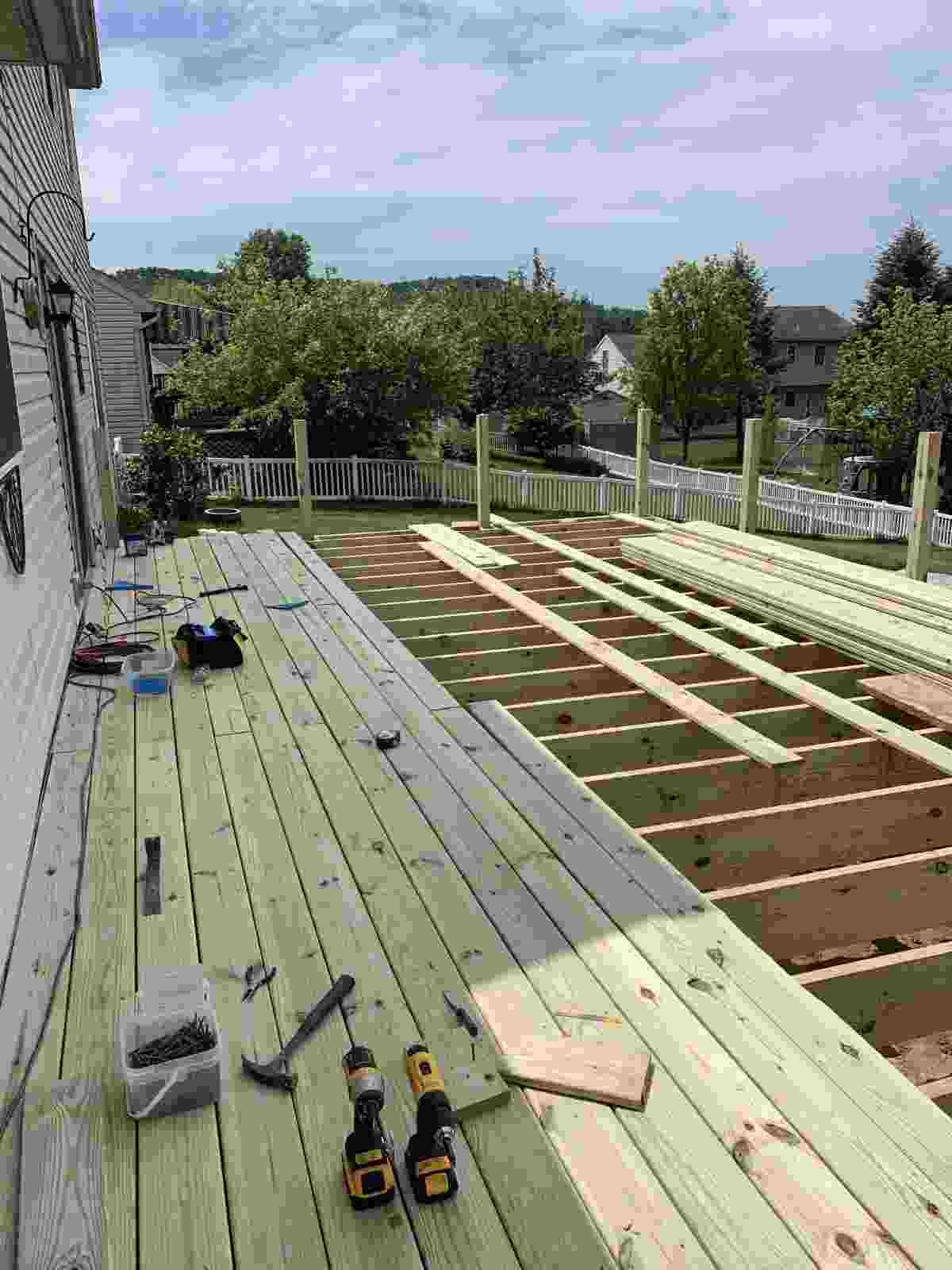 deck building permits in MA