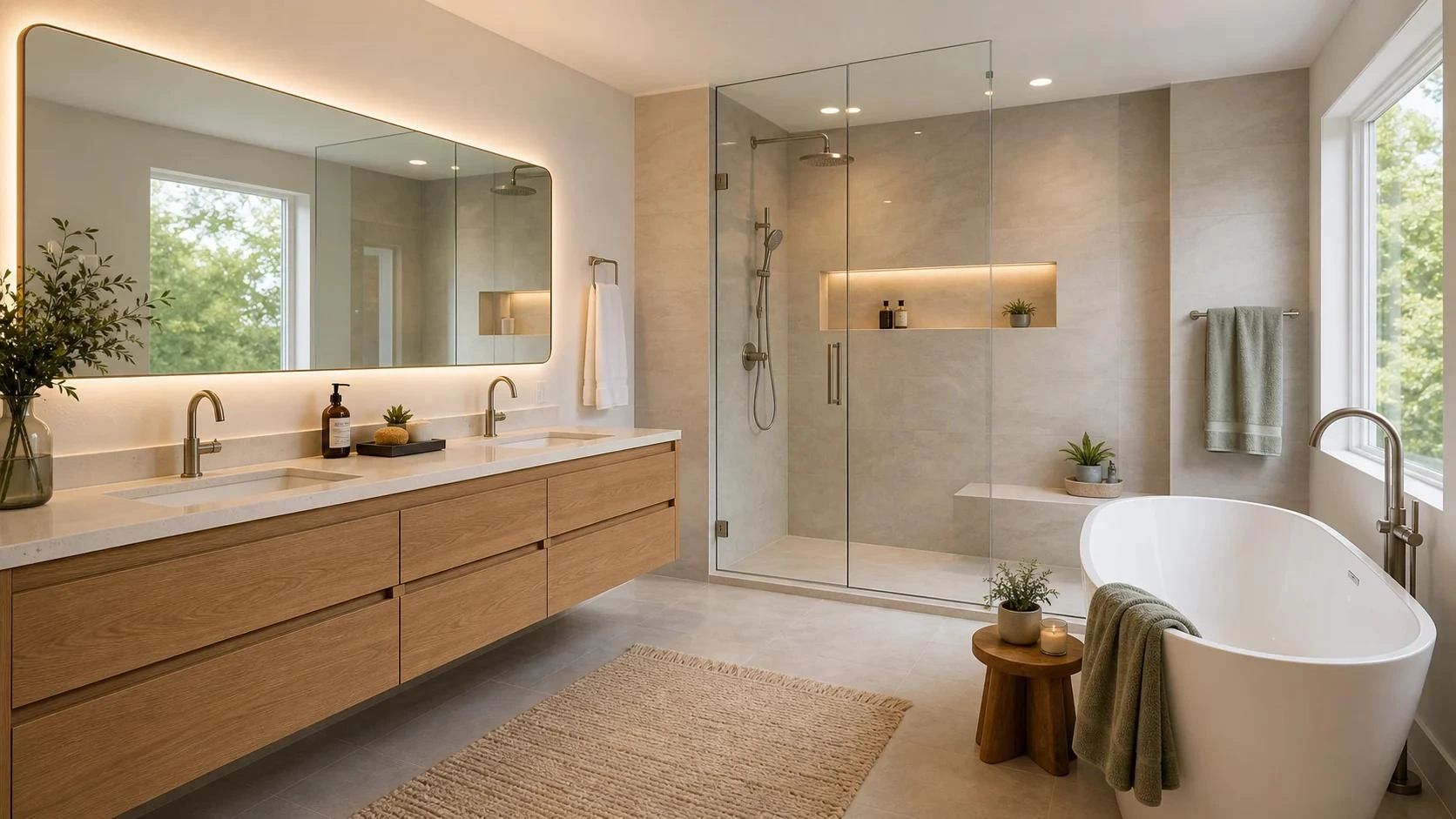 master bathroom remodel trends 2026